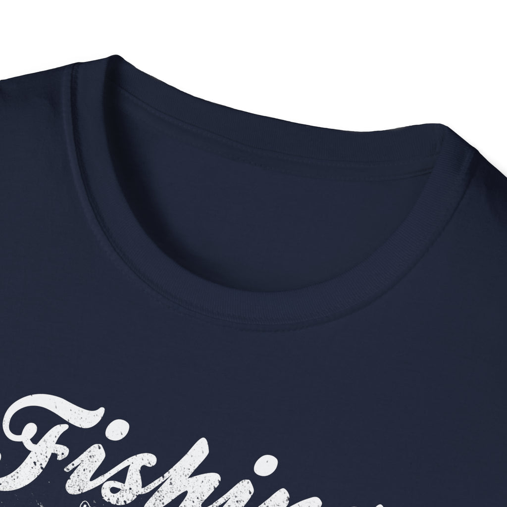 Fishing Is My Cardio Unisex Softstyle T-Shirt - Perfect for Anglers