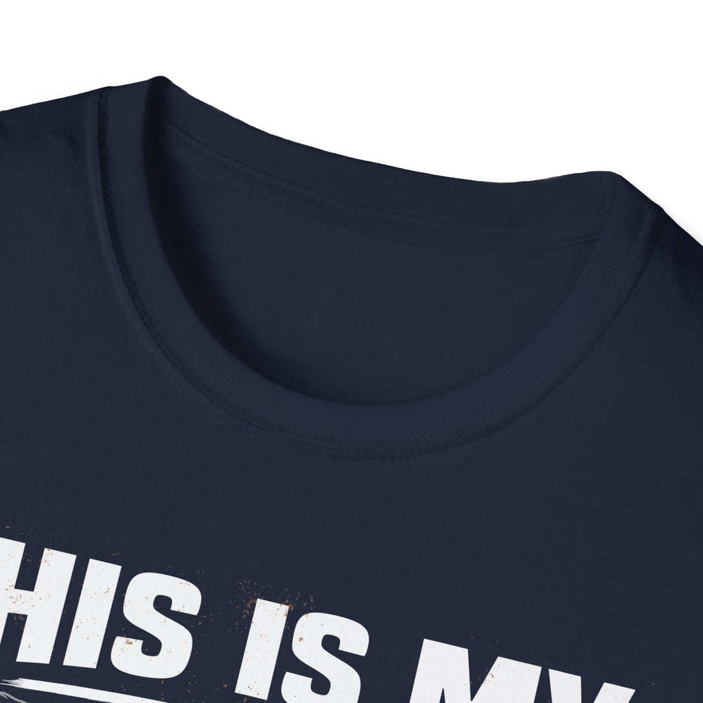 Fishing Humor T-Shirt, Fun Fishing Tee, Gift for Fisherman, Coffee Drinking Shirt, Casual Fishing Apparel, Outdoor Adventure Clothing