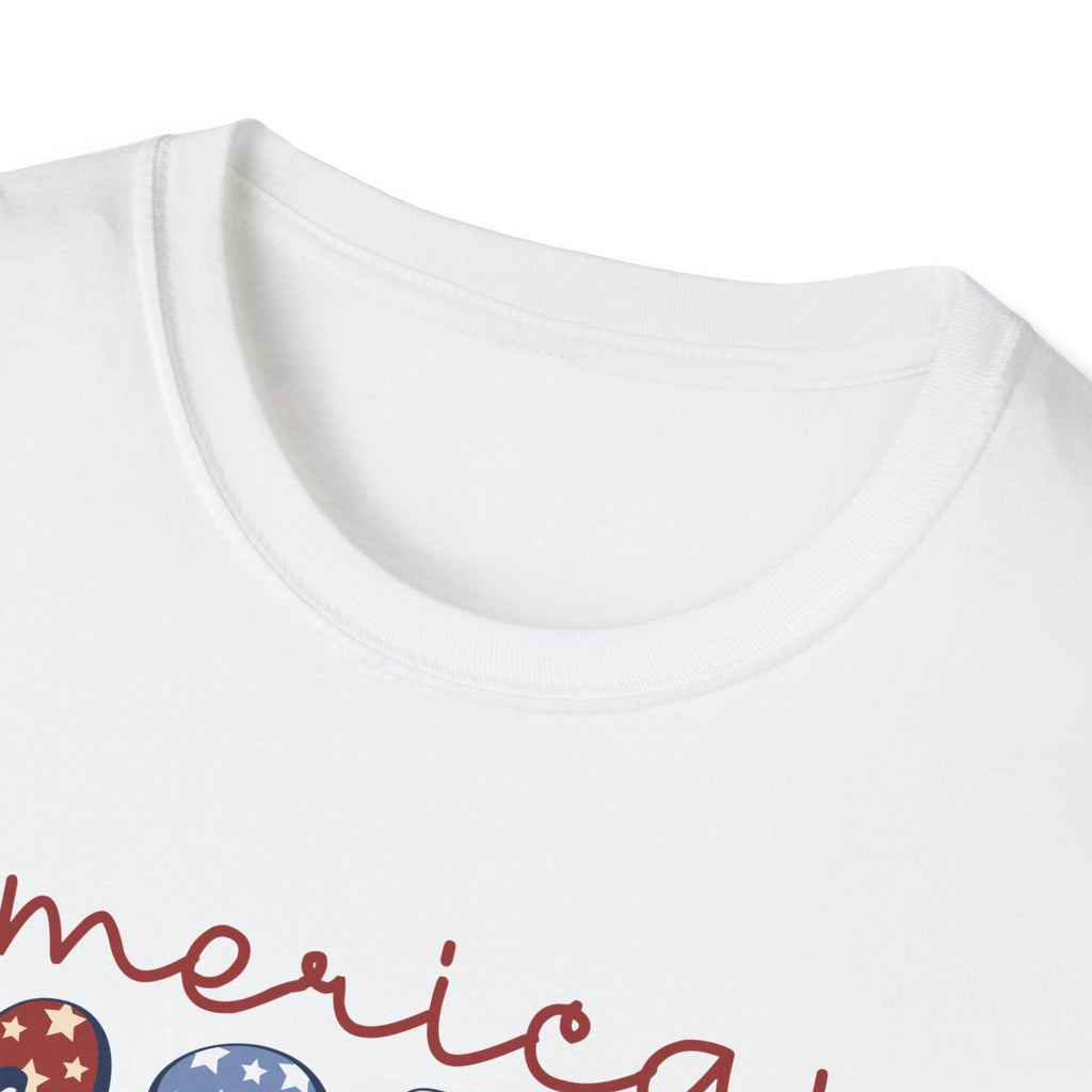 American Mama Patriotic T-Shirt, Casual Tee, Unisex T-Shirt