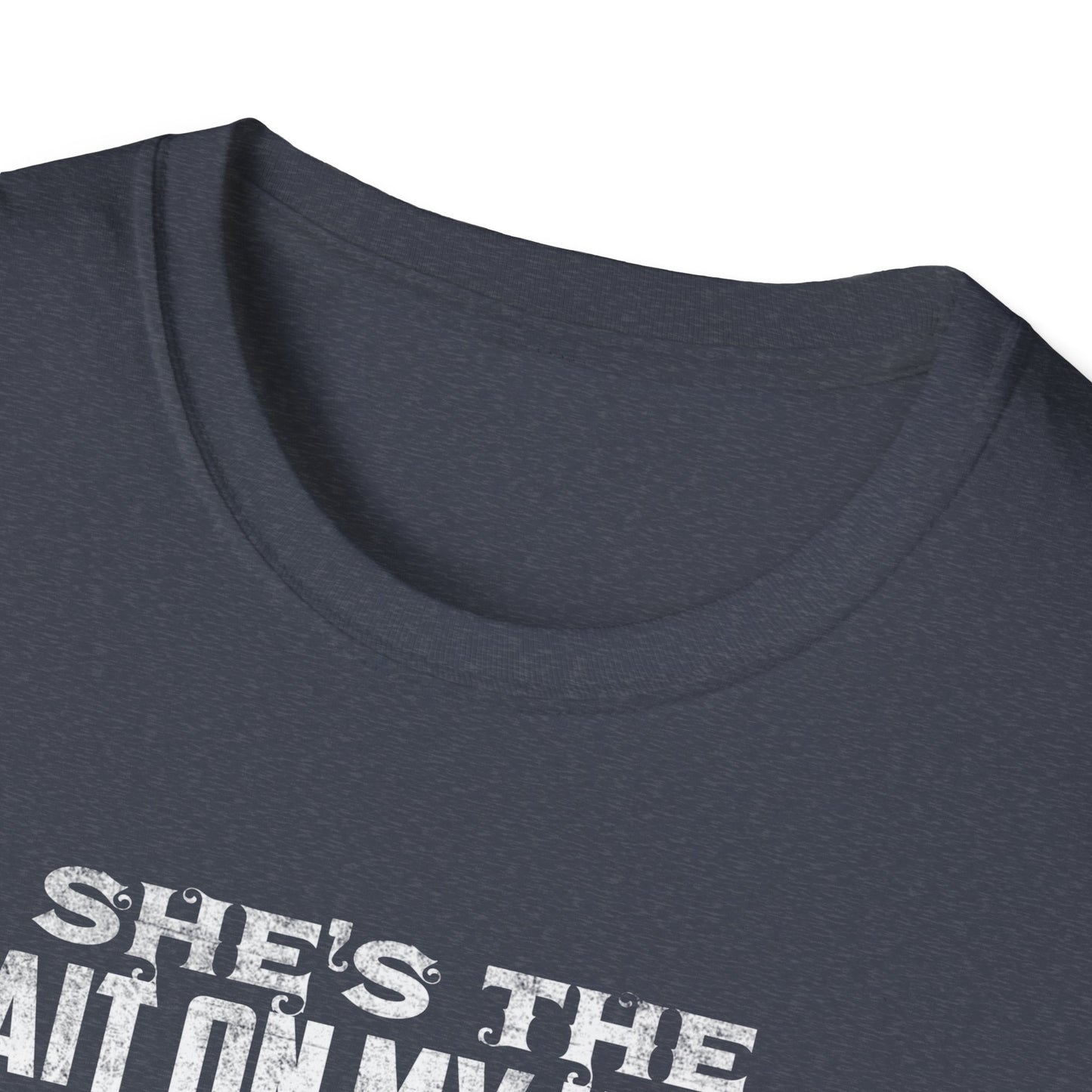 Fishing Wife Unisex Softstyle T-Shirt - "Best Catch of My Life"