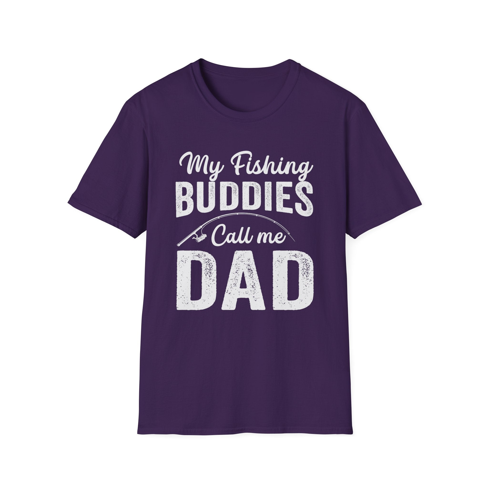 My Fishing Buddies Call Me Dad | Unisex Softstyle T-Shirt for Dads