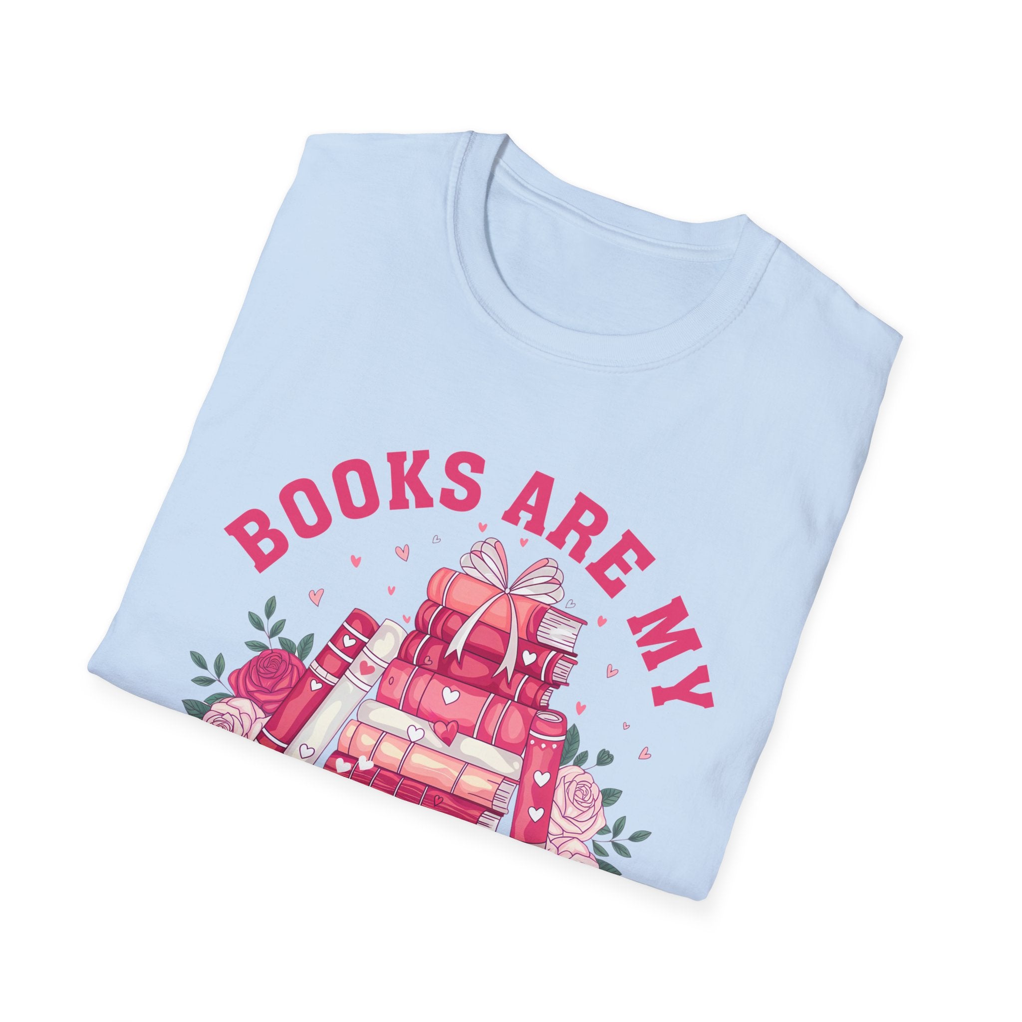 Books Are My Love Language Unisex Softstyle T-Shirt