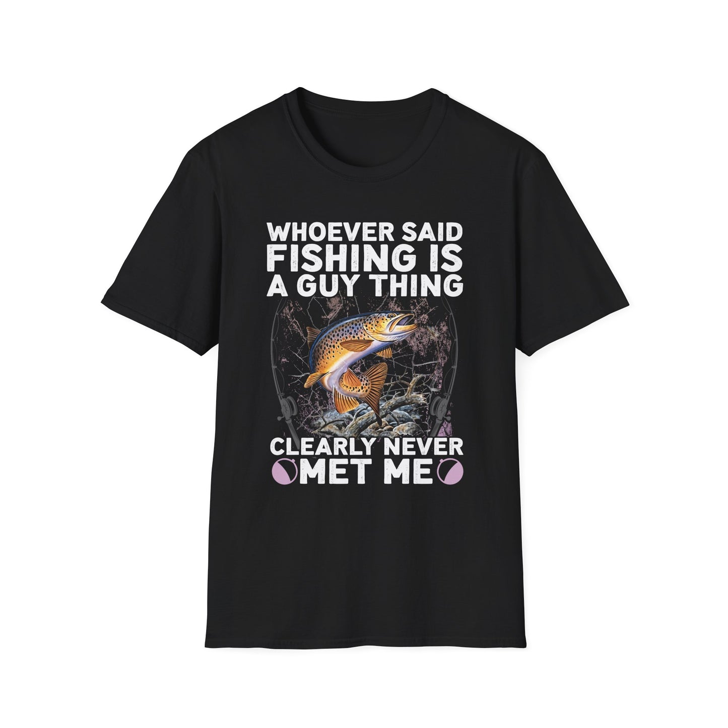 Fishing Humor Unisex T-Shirt, Funny Fisherman Tee, Gift for Fisherwomen, Outdoorsy Apparel, Fishing Lovers Shirt