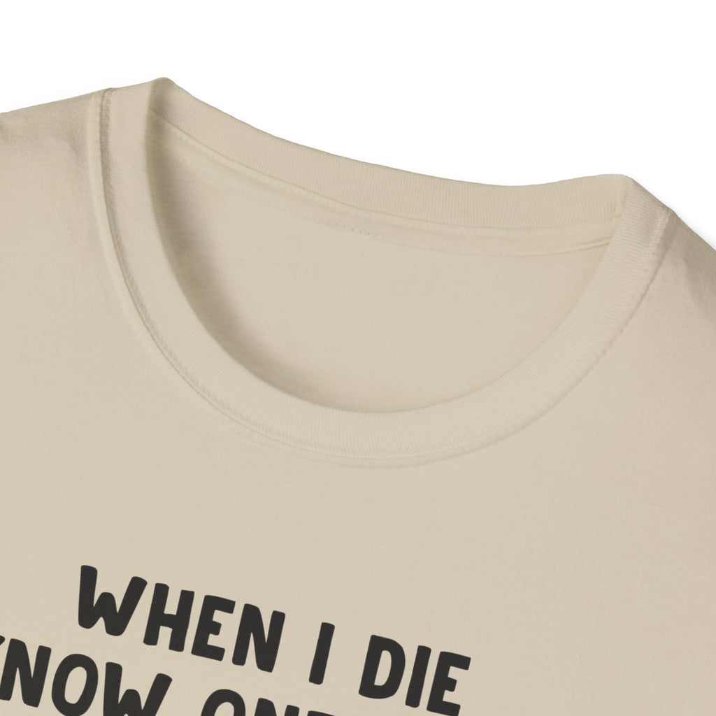 Funny Grandkids Quote Unisex Softstyle T-Shirt