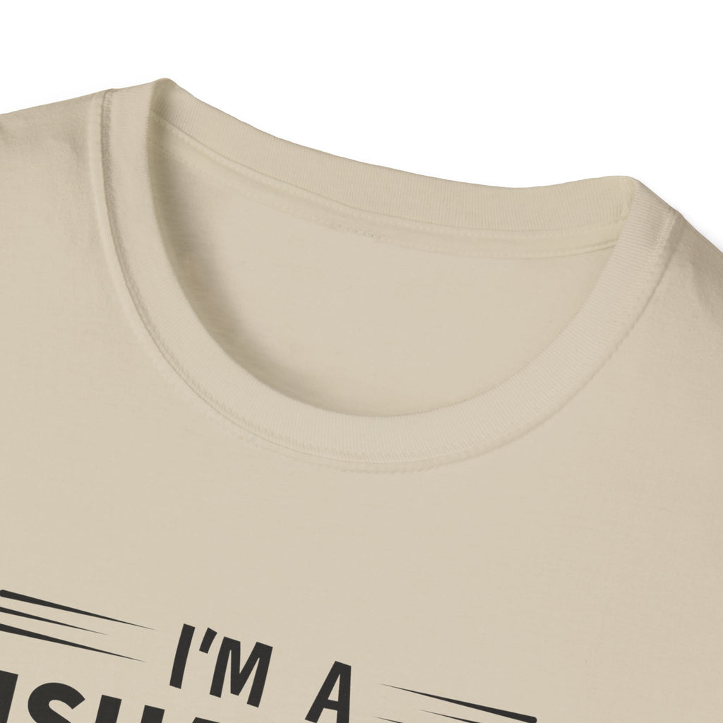 Funny Fishing T-Shirt - 'I'm a Fishaholic on the Road to Recovery'