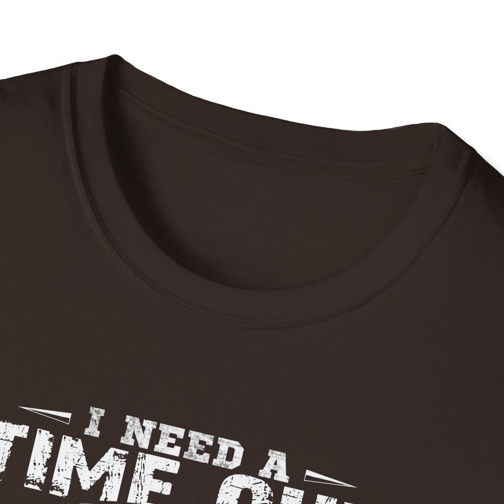 Funny Fishing T-Shirt – "I Need a Time Out, Let Me Go Fishing"