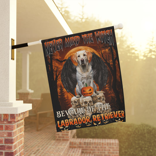 Halloween Garden Banner, Dog Lover Decor, Outdoor Seasonal Flag, Spooky Home Decor, Fall Yard Decoration