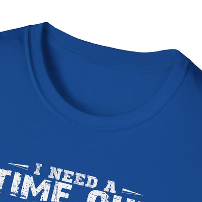 Funny Fishing T-Shirt – "I Need a Time Out, Let Me Go Fishing"