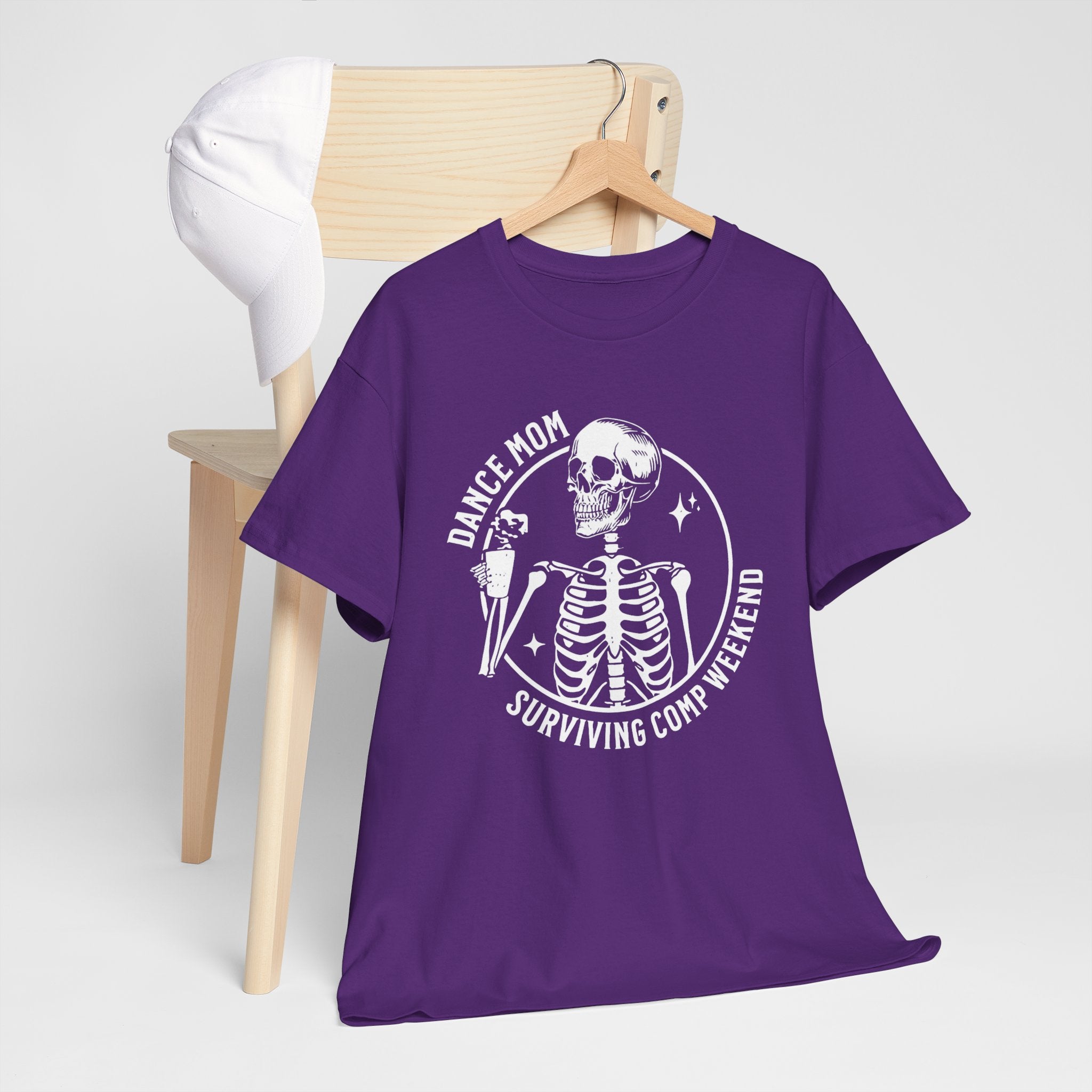 Dance Mom Skeleton Tee – "Surviving Comp Weekend" Competition Shirt