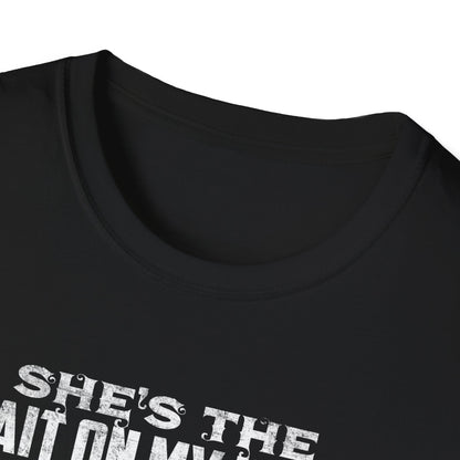 Fishing Wife Unisex Softstyle T-Shirt - "Best Catch of My Life"
