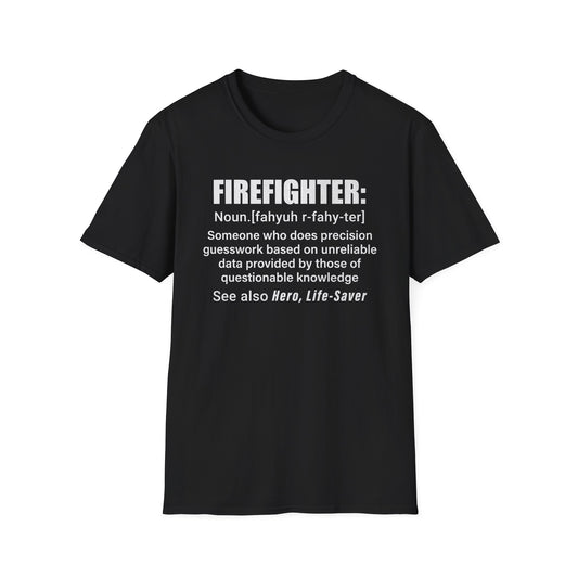 Definition Unisex Softstyle T-Shirt - Perfect Gift for Heroes,,,..