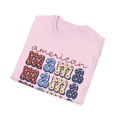 American Bear Patriotic T-Shirt, Casual Tee, Unisex T-Shirt, Gift for Him/Her, Summer Wear