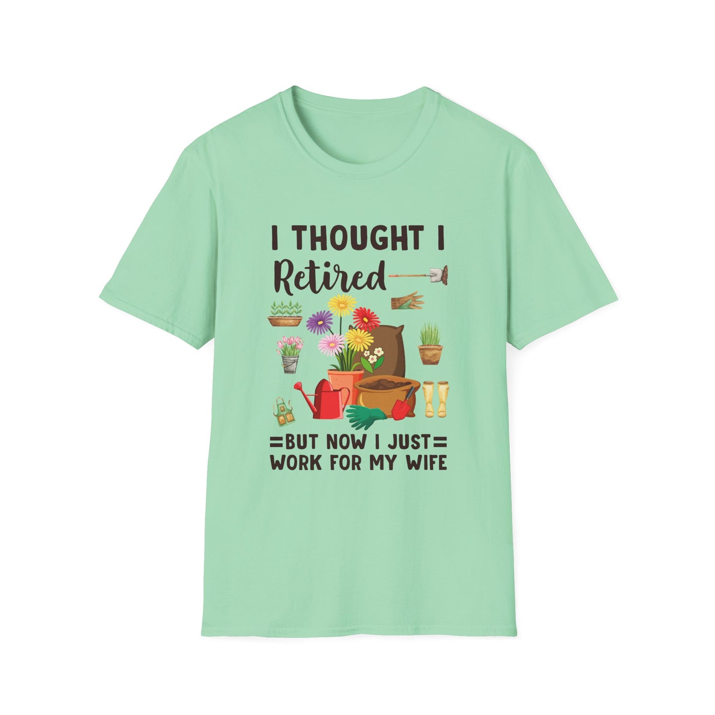 Retirement Humor T-Shirt, Funny Gift for Retirees, Unisex Tee for Men and Women, Gardening Lover Shirt, Birthday or Retirement Party Gift