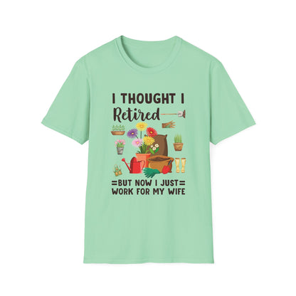 Retirement Humor T-Shirt, Funny Gift for Retirees, Unisex Tee for Men and Women, Gardening Lover Shirt, Birthday or Retirement Party Gift