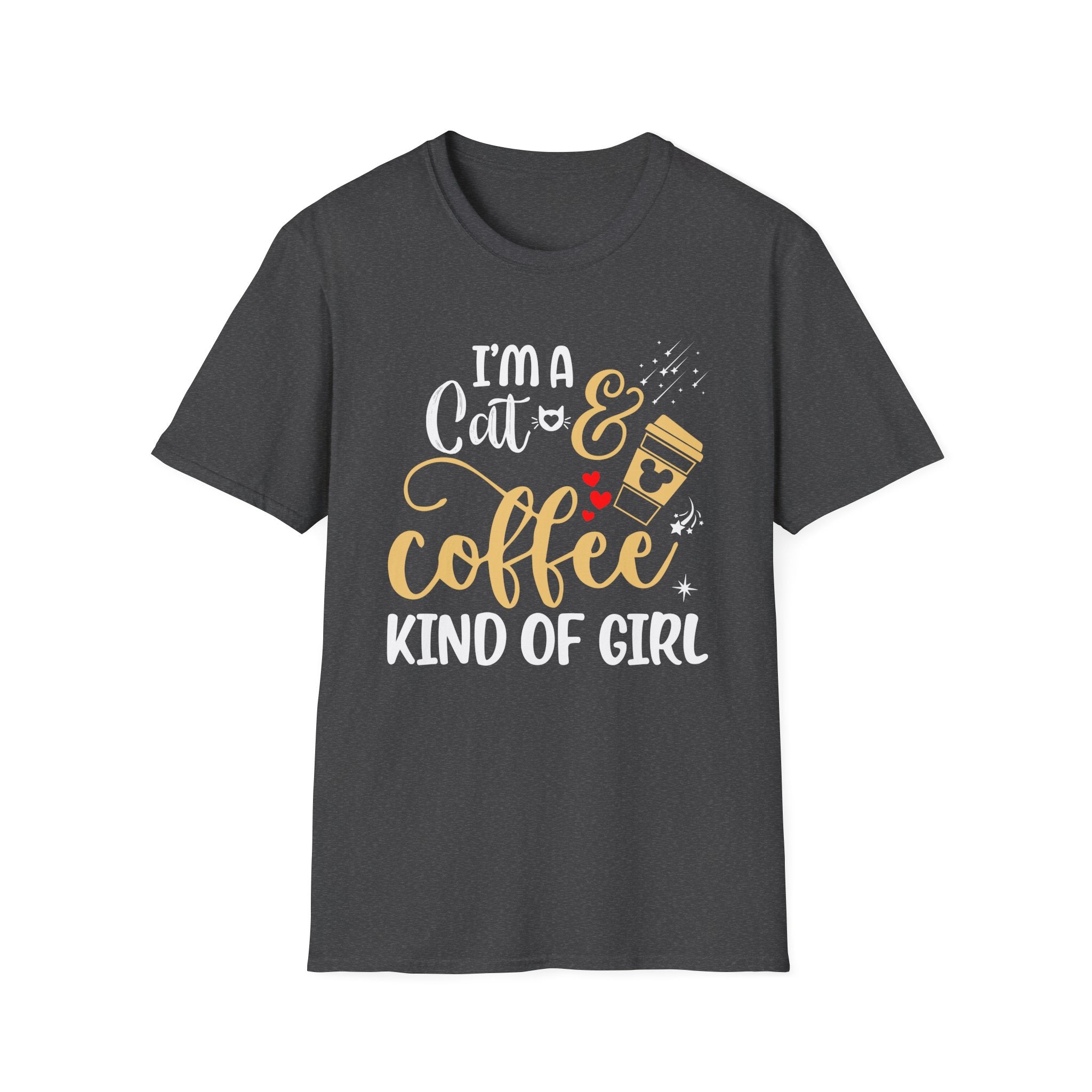 I'm a Cat and Coffee Kind of Girl T-Shirt