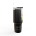 Camping Insulated Travel Mug - 40oz, Perfect for Outdoor Adventures, Hiking, Road Trips, Gifts for Campers, Summer Fun