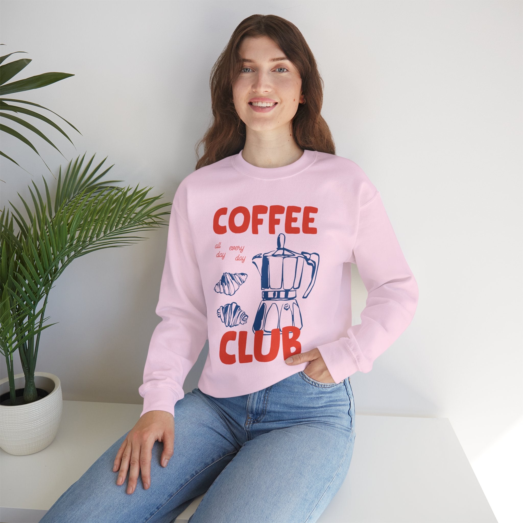 Coffee Club Crewneck Sweatshirt