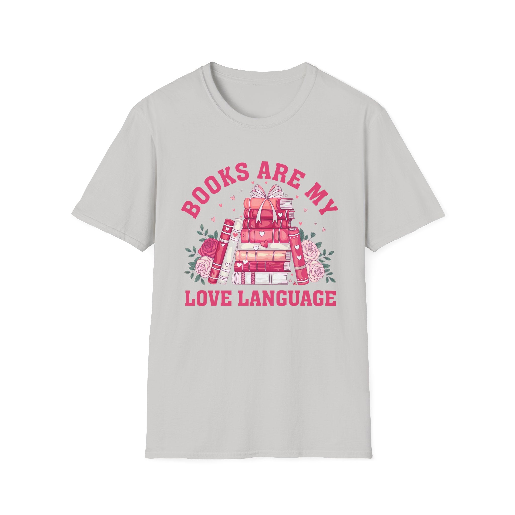 Books Are My Love Language Unisex Softstyle T-Shirt
