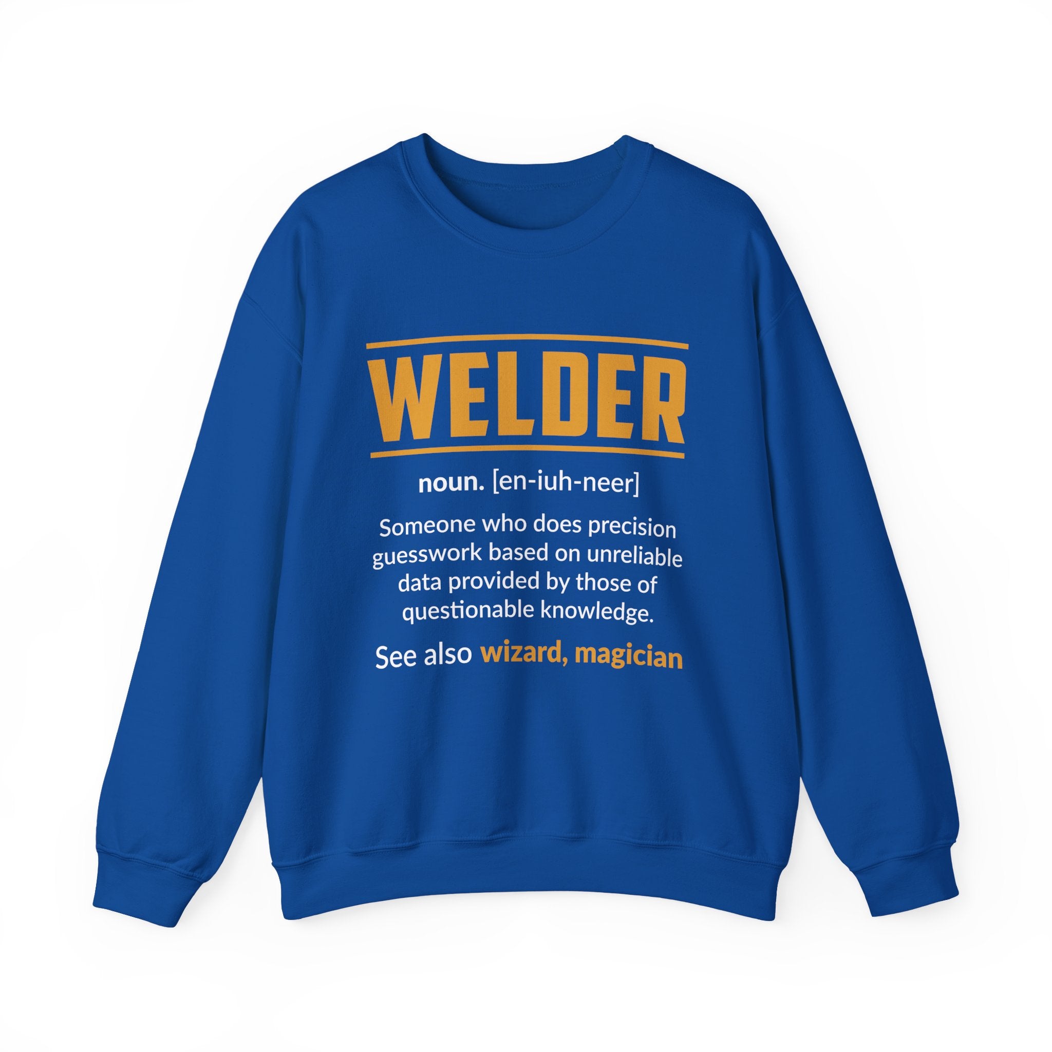 Welder Sweatshirt - Cozy Crewneck for Welding Enthusiasts, Gifts for Him, Birthday Present, DIY Lover Apparel, Casual Workwear