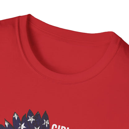 Unisex Softstyle T-Shirt - "Girl Who Likes Hunting & Fishing Aren't Weird" - Perfect for Outdoor Enthusiasts