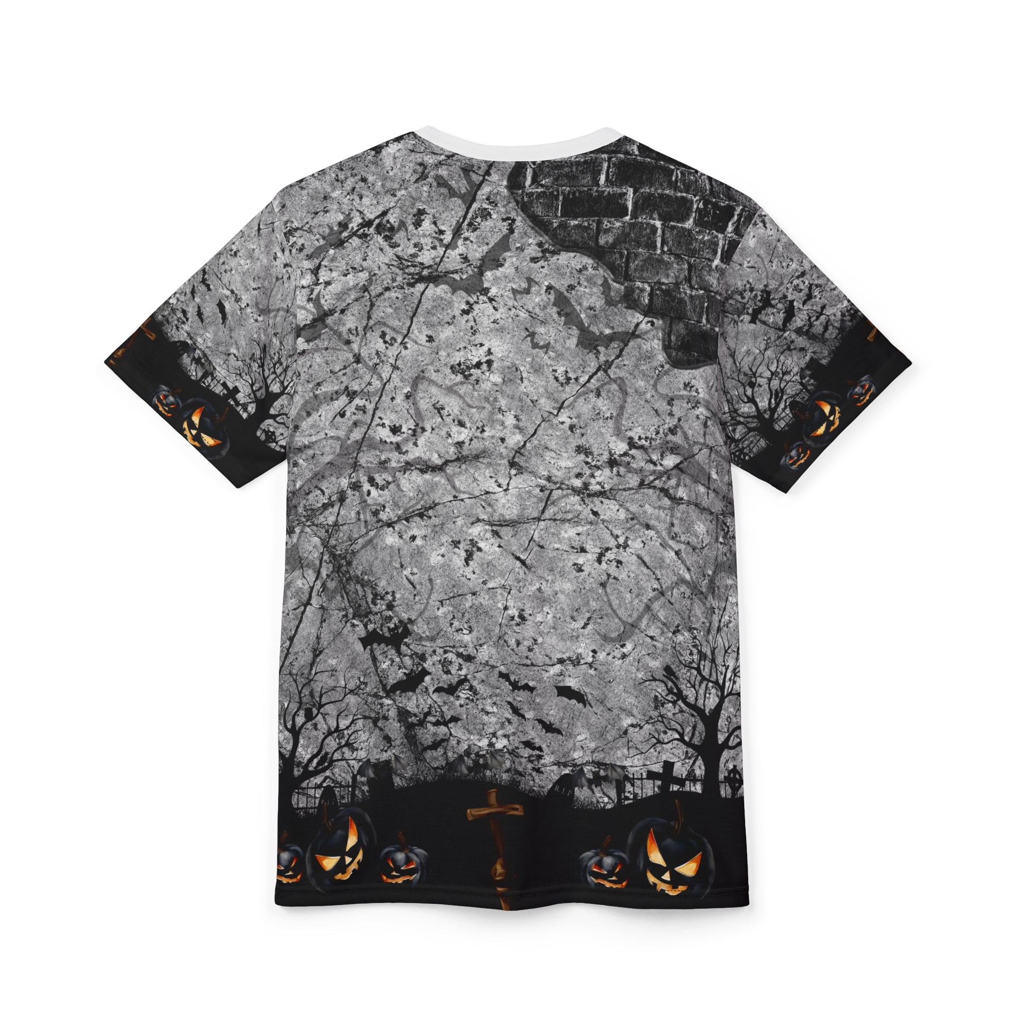 Halloween Firefighter Tee, Spooky Unisex T-Shirt, Graphic Tee for Firefighting ,,,..