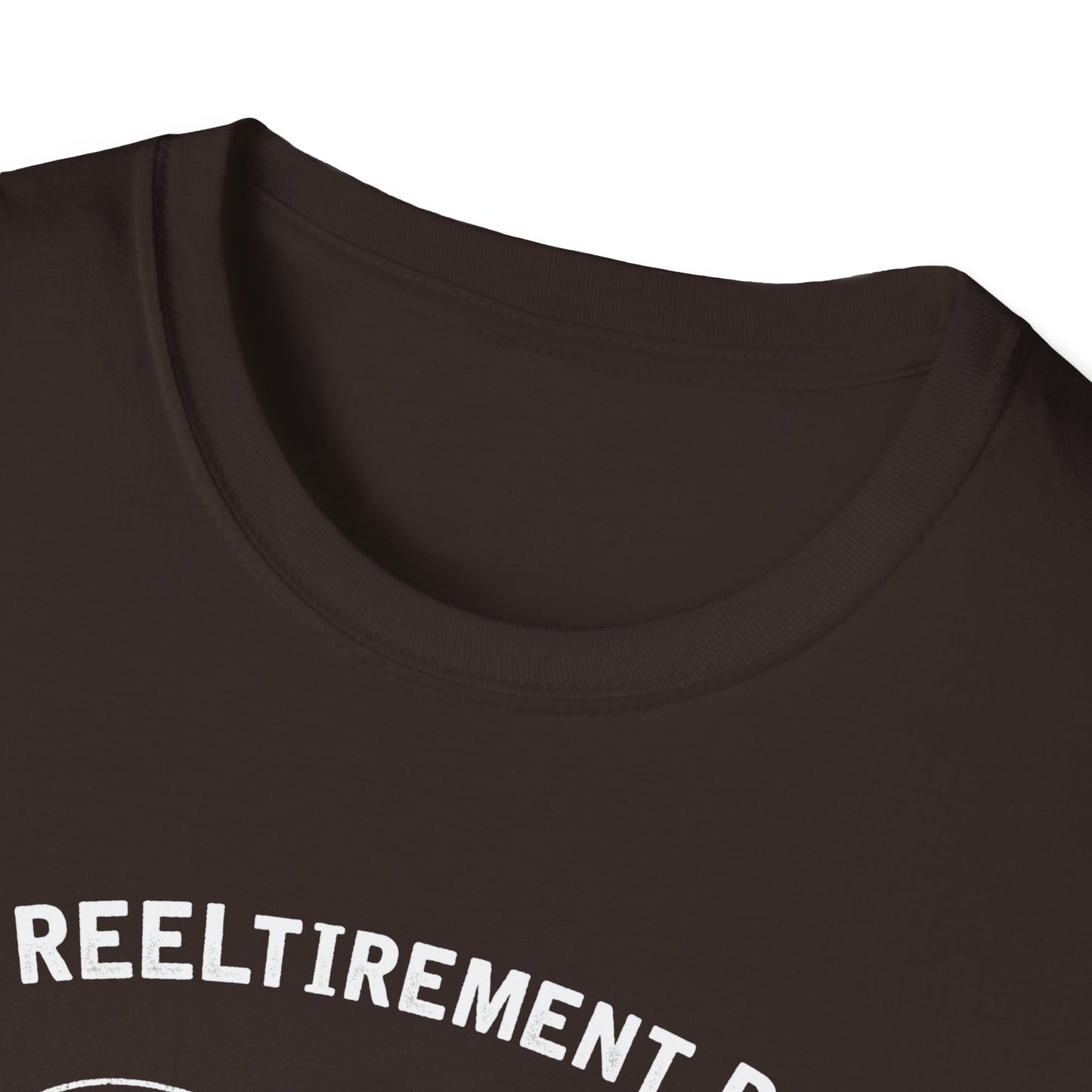 Funny Fishing Unisex Softstyle T-Shirt - My Reel Itirement Plan