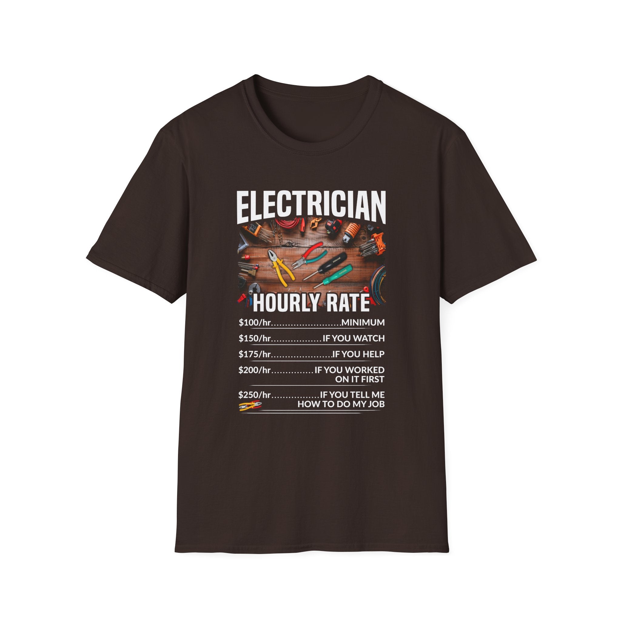 Electrician Hourly Rate Unisex T-Shirt
