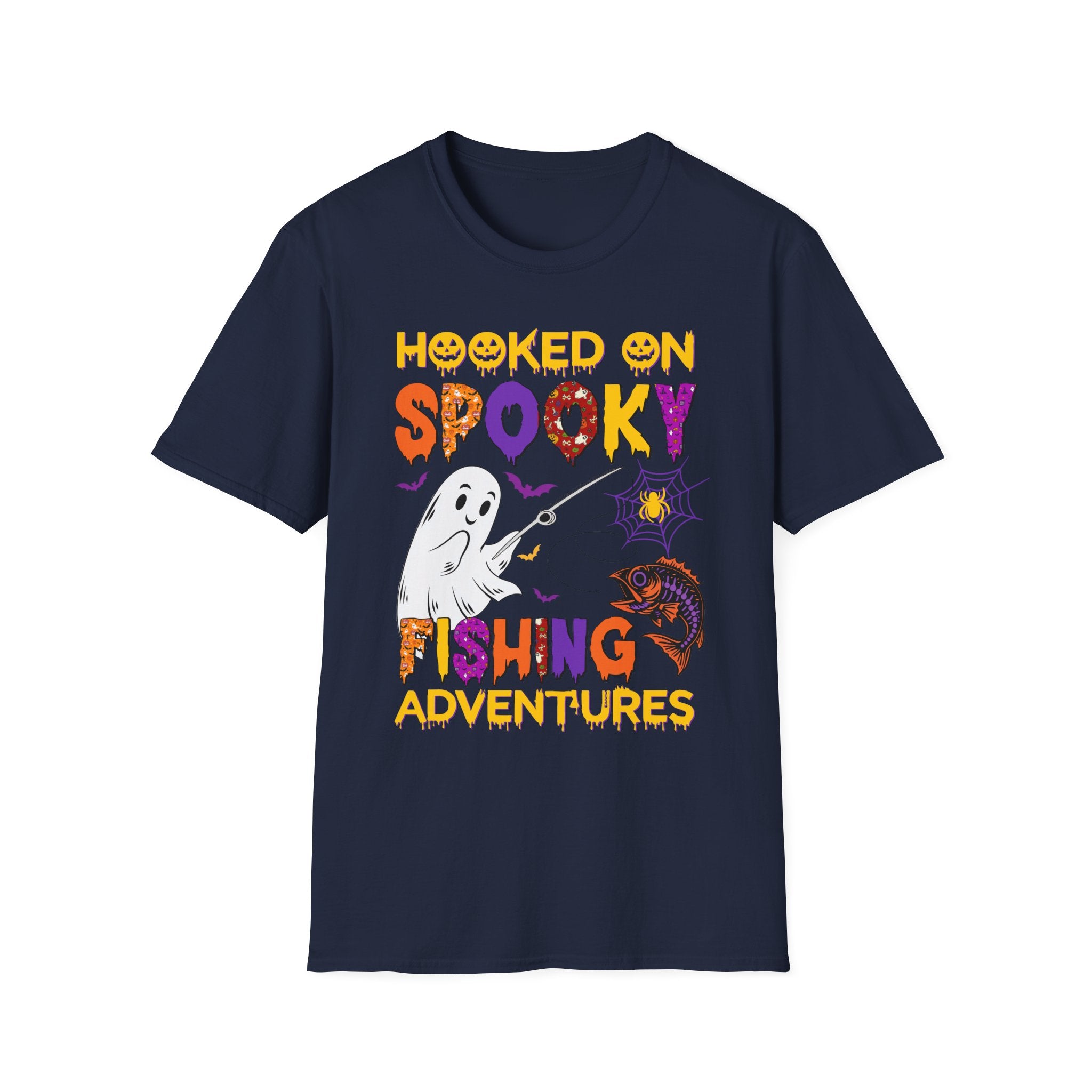 Hooked on Spooky Fishing T-Shirt