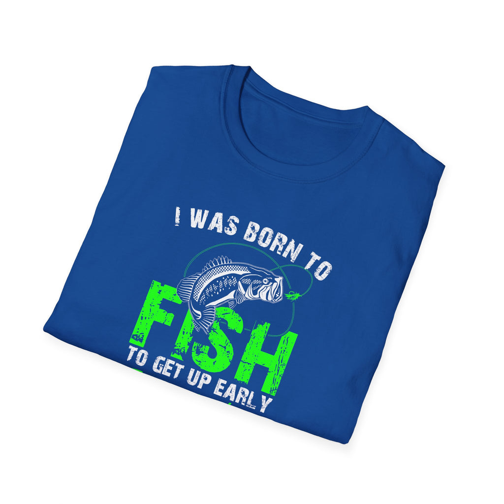 Fishing Passion Unisex Softstyle T-Shirt - Perfect for Nature Lovers