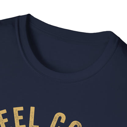 Reel Cool Dad Unisex Softstyle T-Shirt - Perfect Gift for Fishing Enthusiasts
