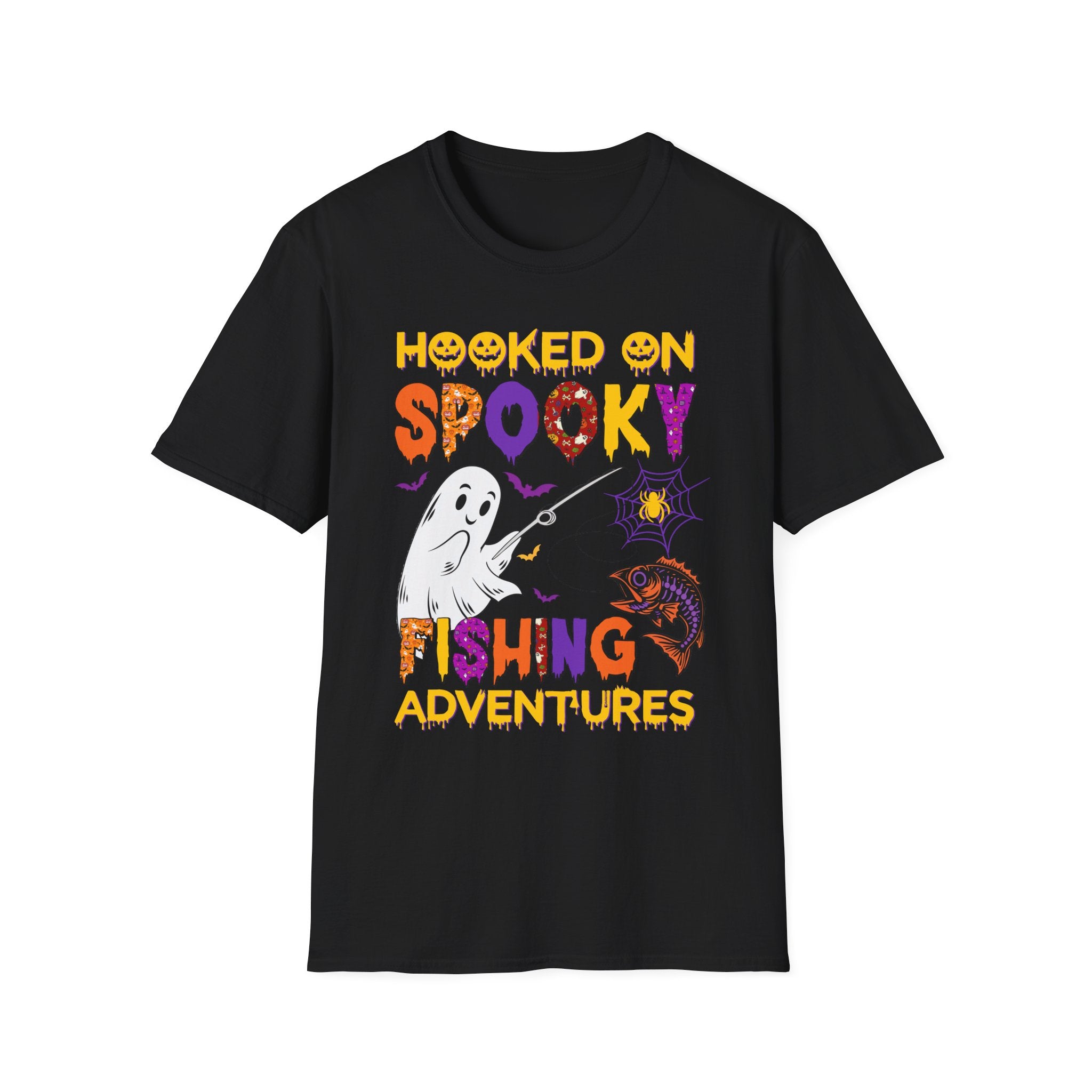 Hooked on Spooky Fishing T-Shirt