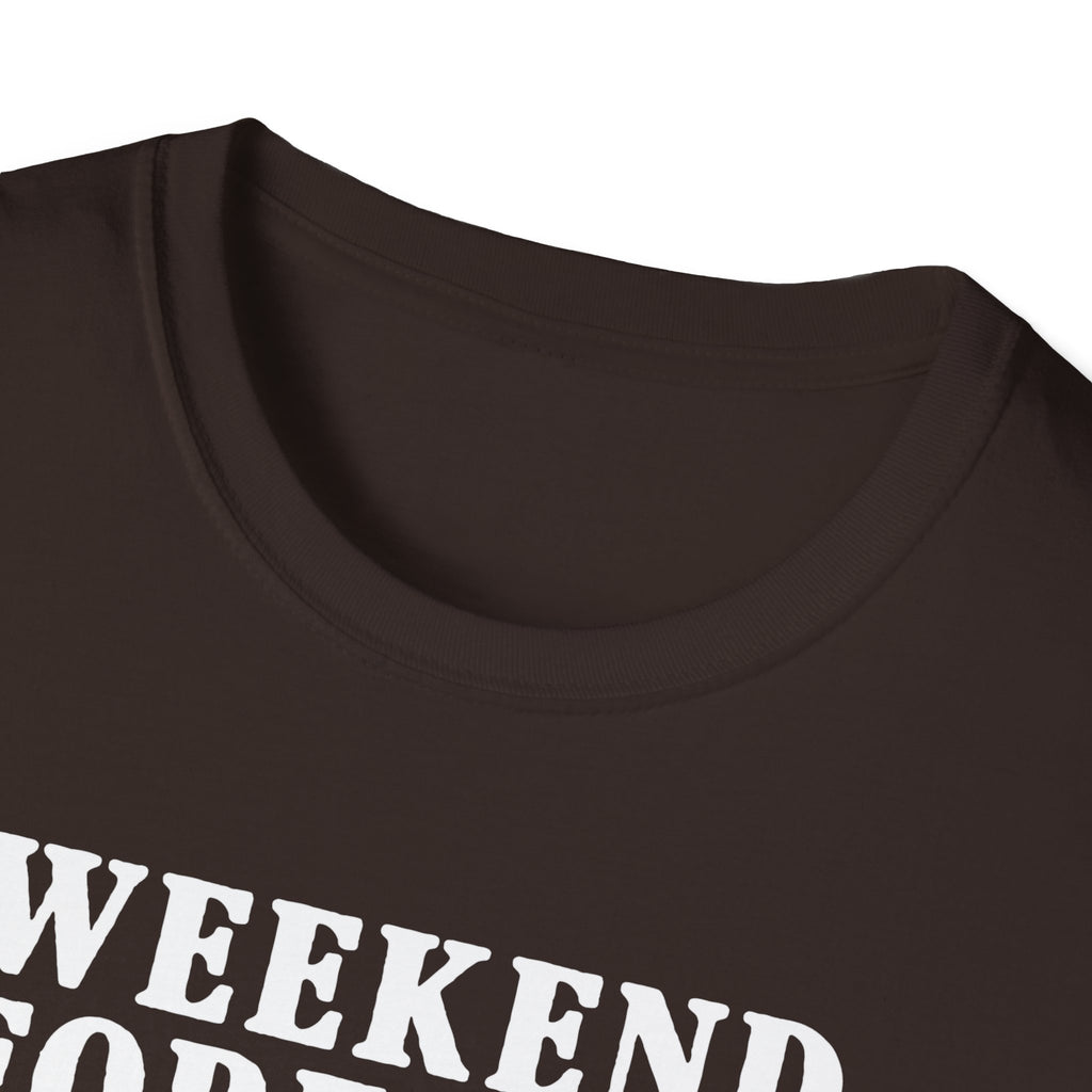 Fishing Weekend Forecast Unisex Softstyle T-Shirt