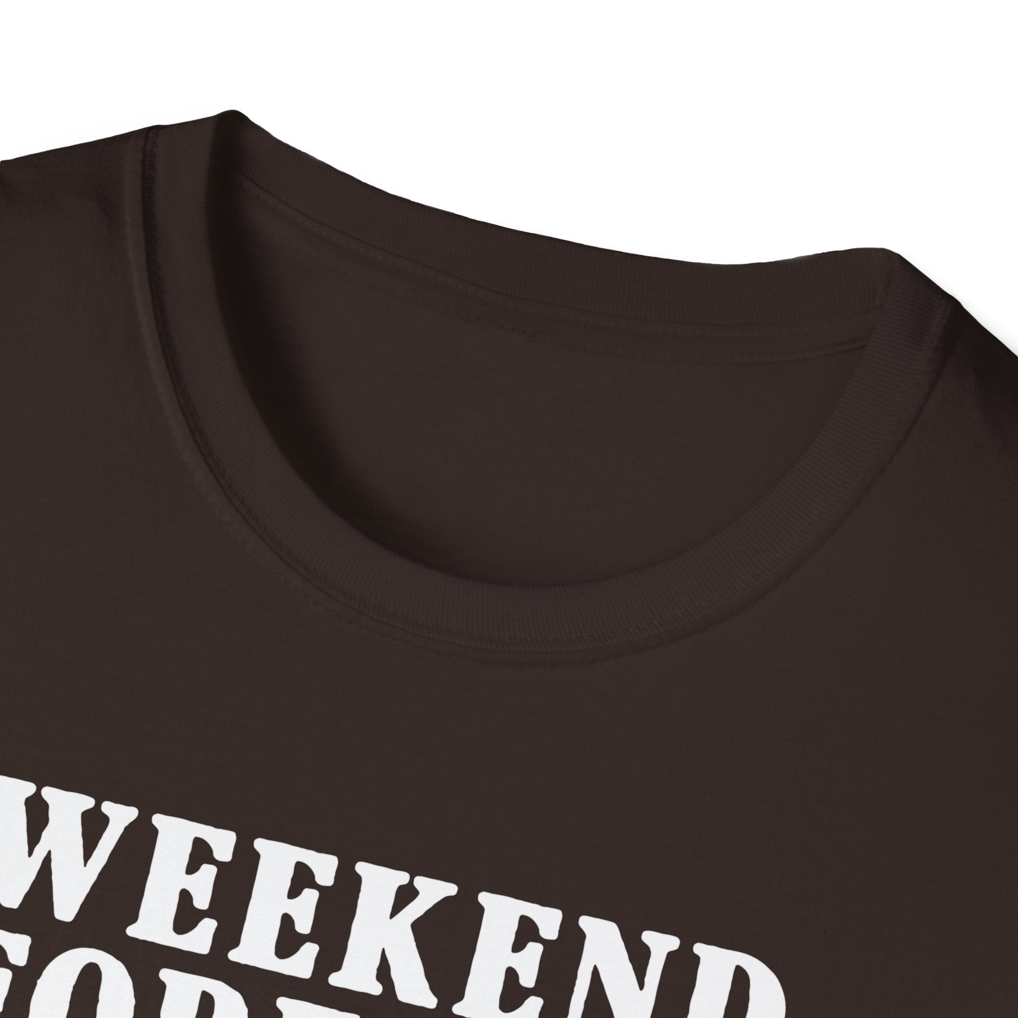 Fishing Weekend Forecast Unisex Softstyle T-Shirt