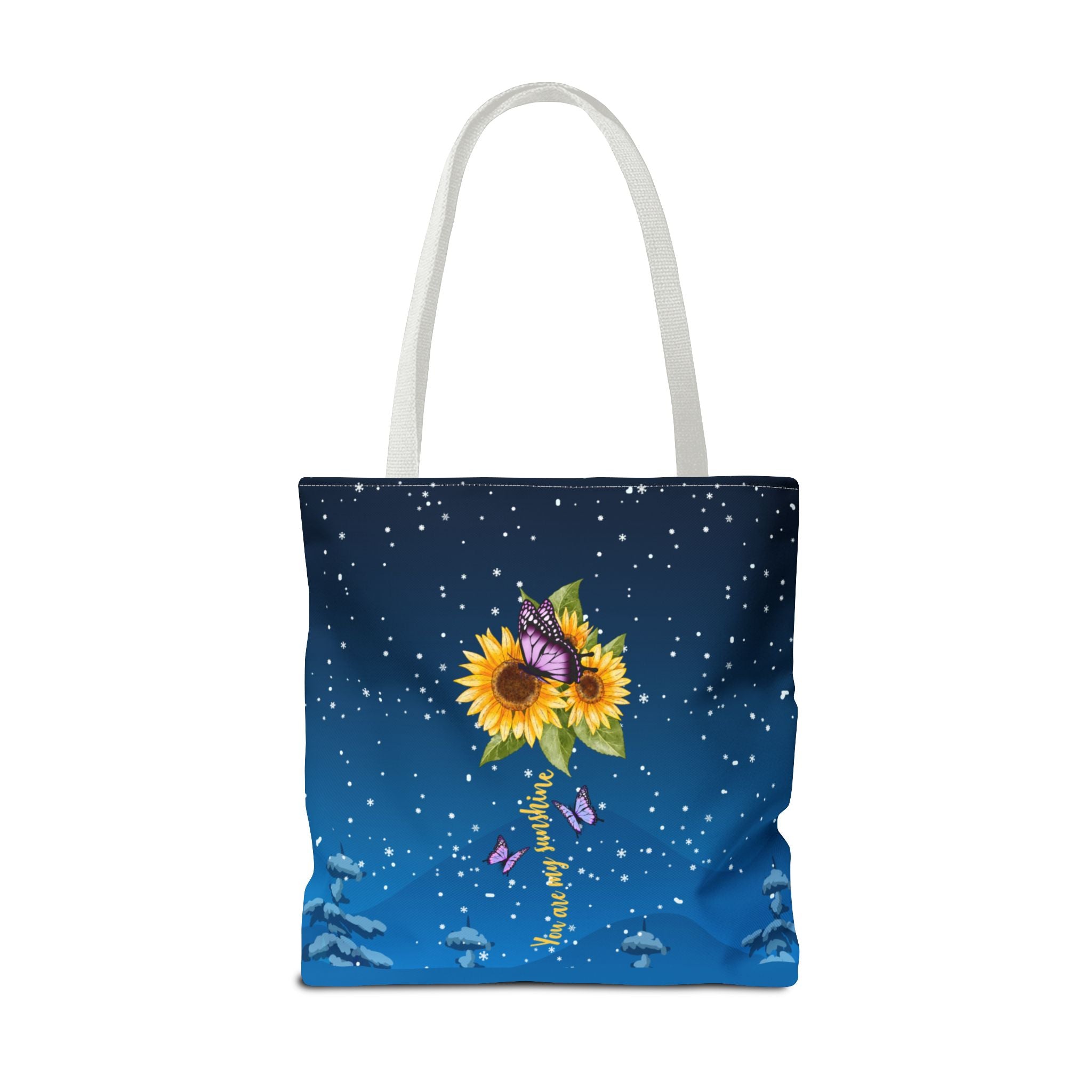 Heartfelt Sunflower Tote Bag for Daughters | Inspirational Gift | Birthday, Graduation, Mother's Day, Everyday Use, Floral Art