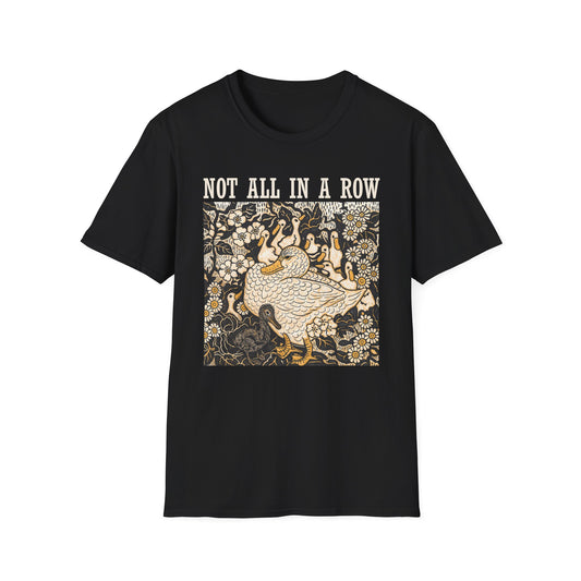 Unisex Softstyle Family T-Shirt - Quirky Duck Art Tee