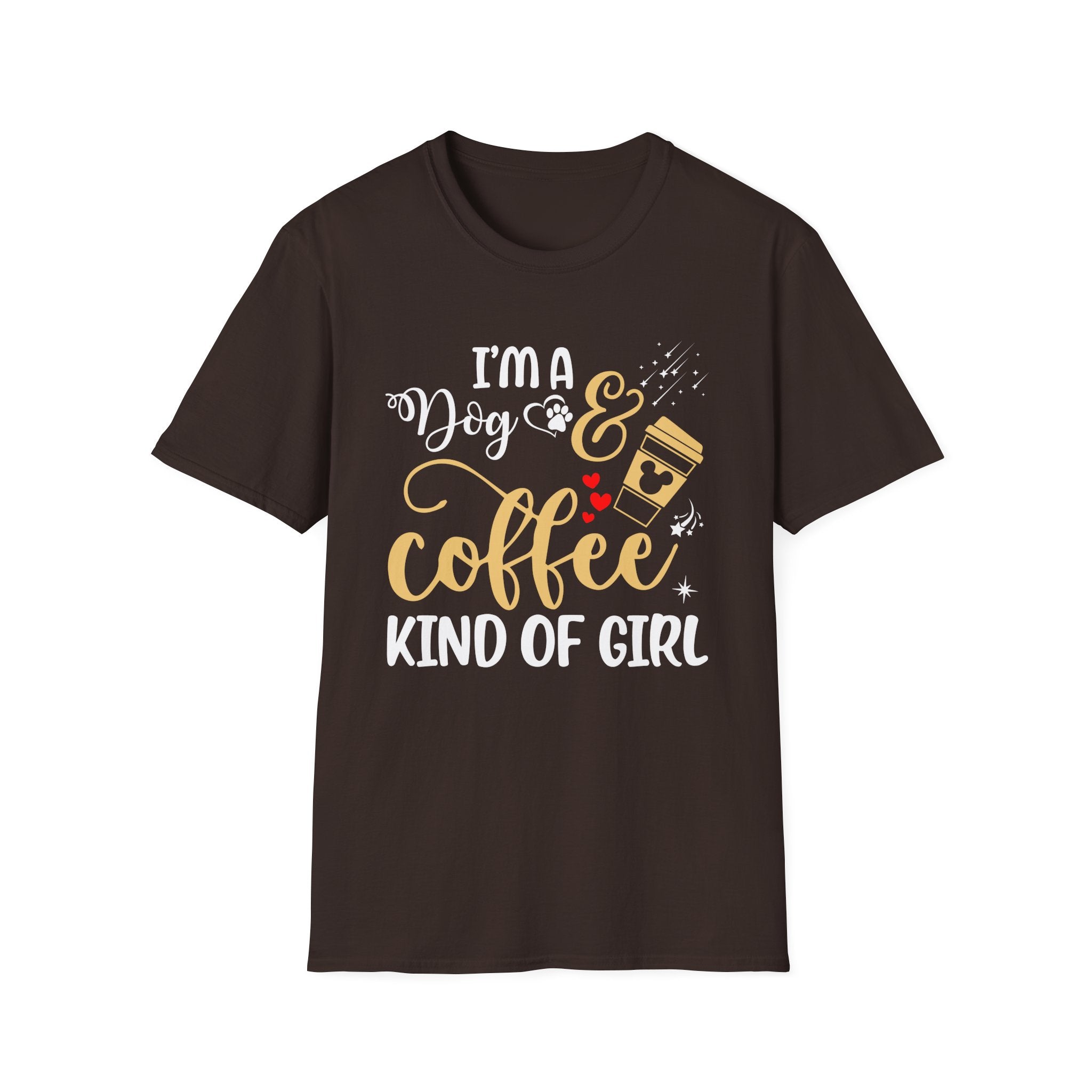 I'm a Dog and Coffee Kind of Girl T-Shirt
