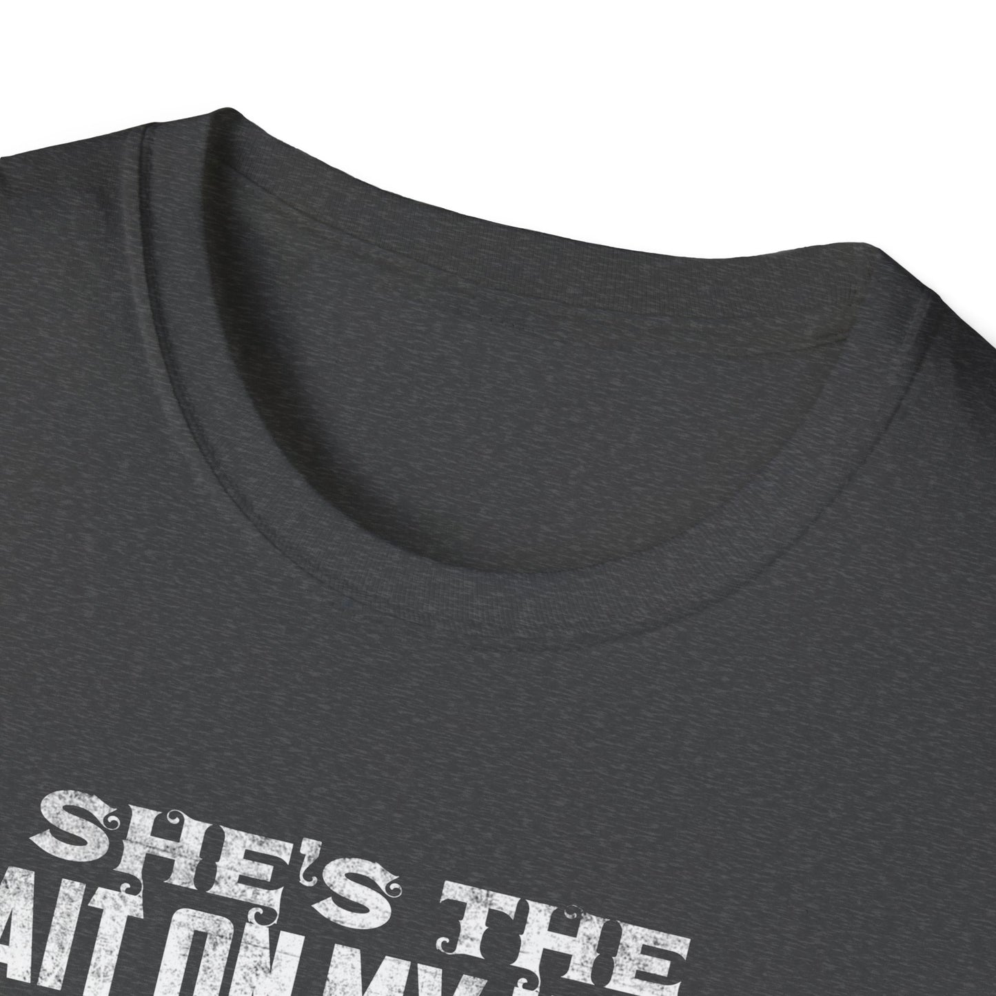 Fishing Wife Unisex Softstyle T-Shirt - "Best Catch of My Life"
