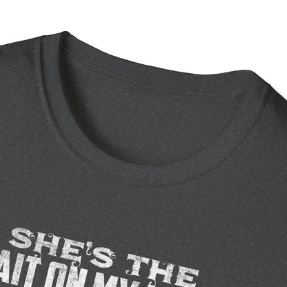 Fishing Wife Unisex Softstyle T-Shirt - "Best Catch of My Life"