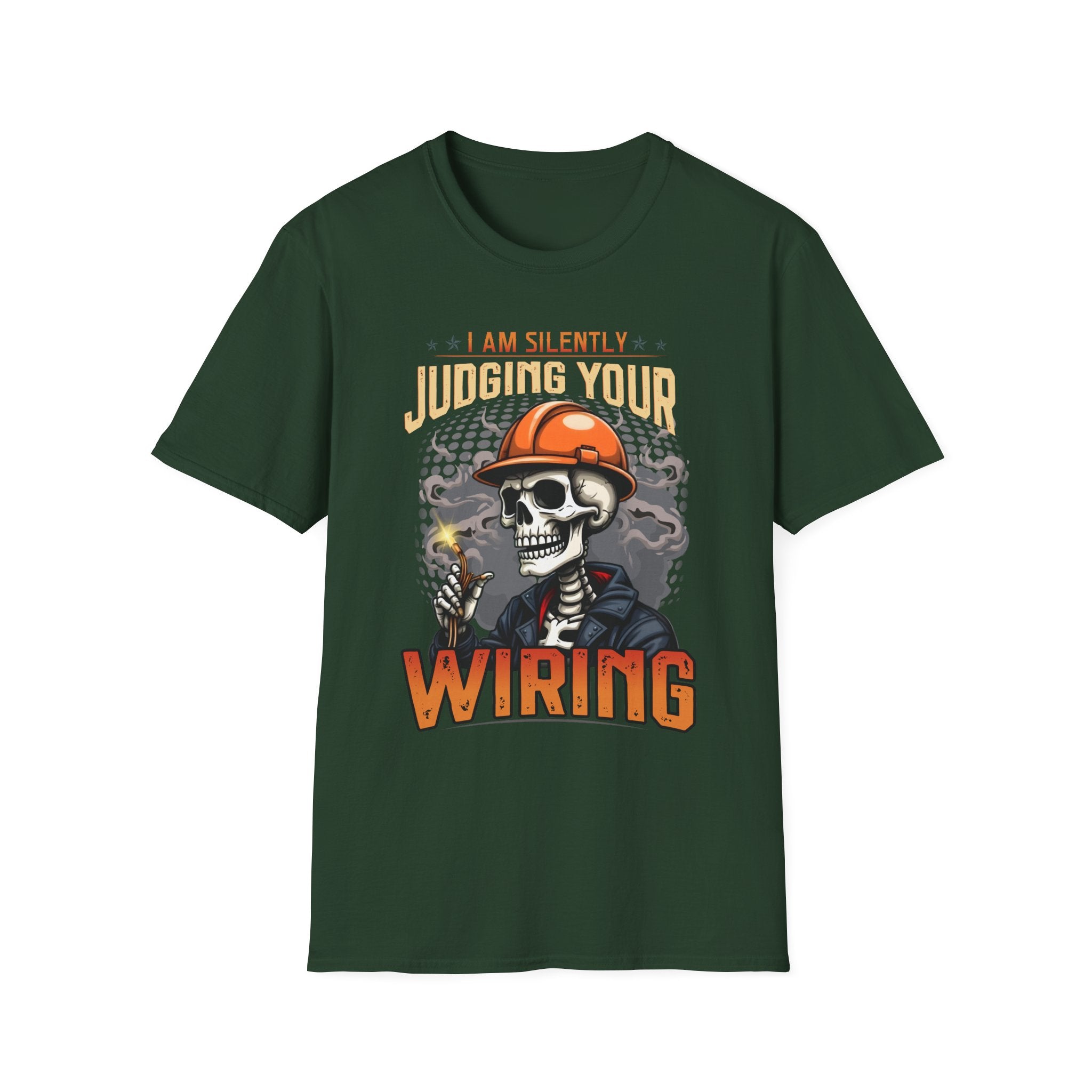 I'm Silently Judging Your Wiring Funny T-Shirt