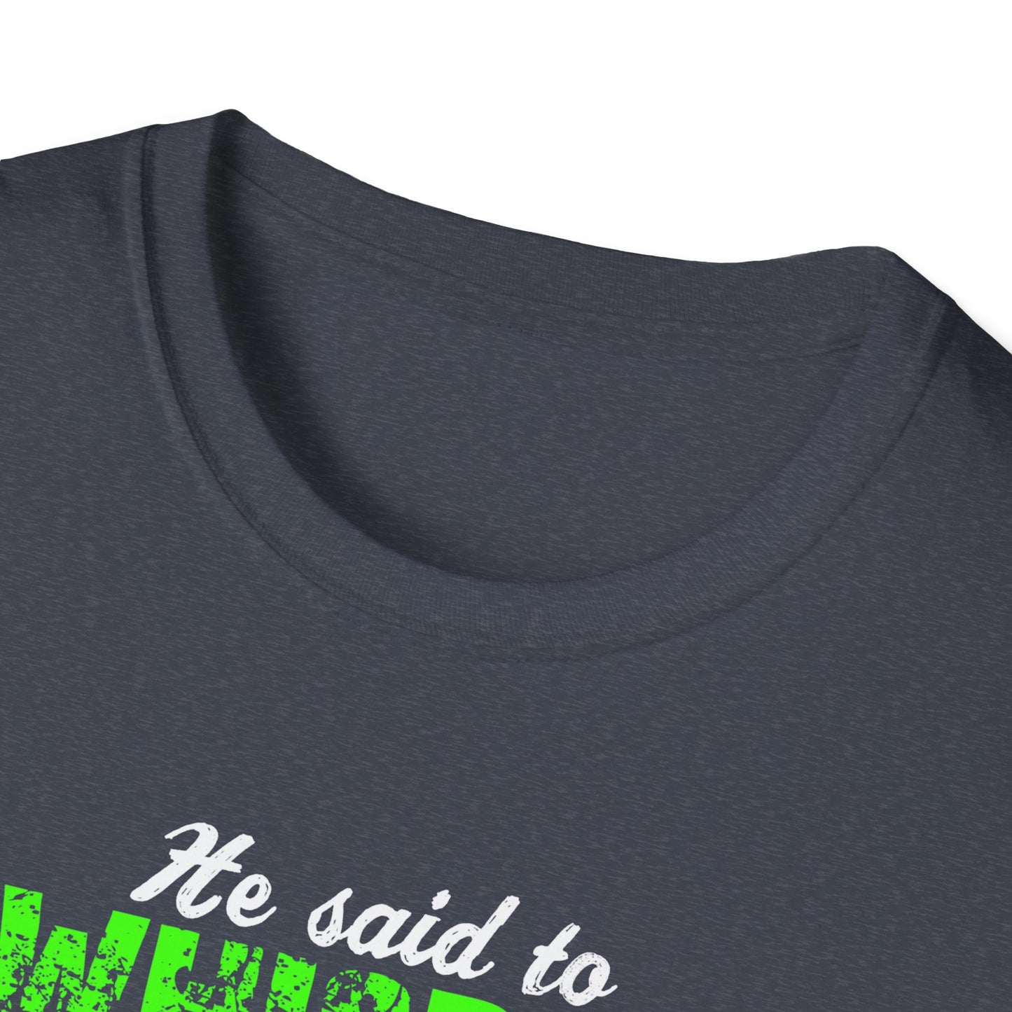 Let's Go Fishing Unisex Softstyle T-Shirt - Perfect Gift for Fishing Enthusiasts