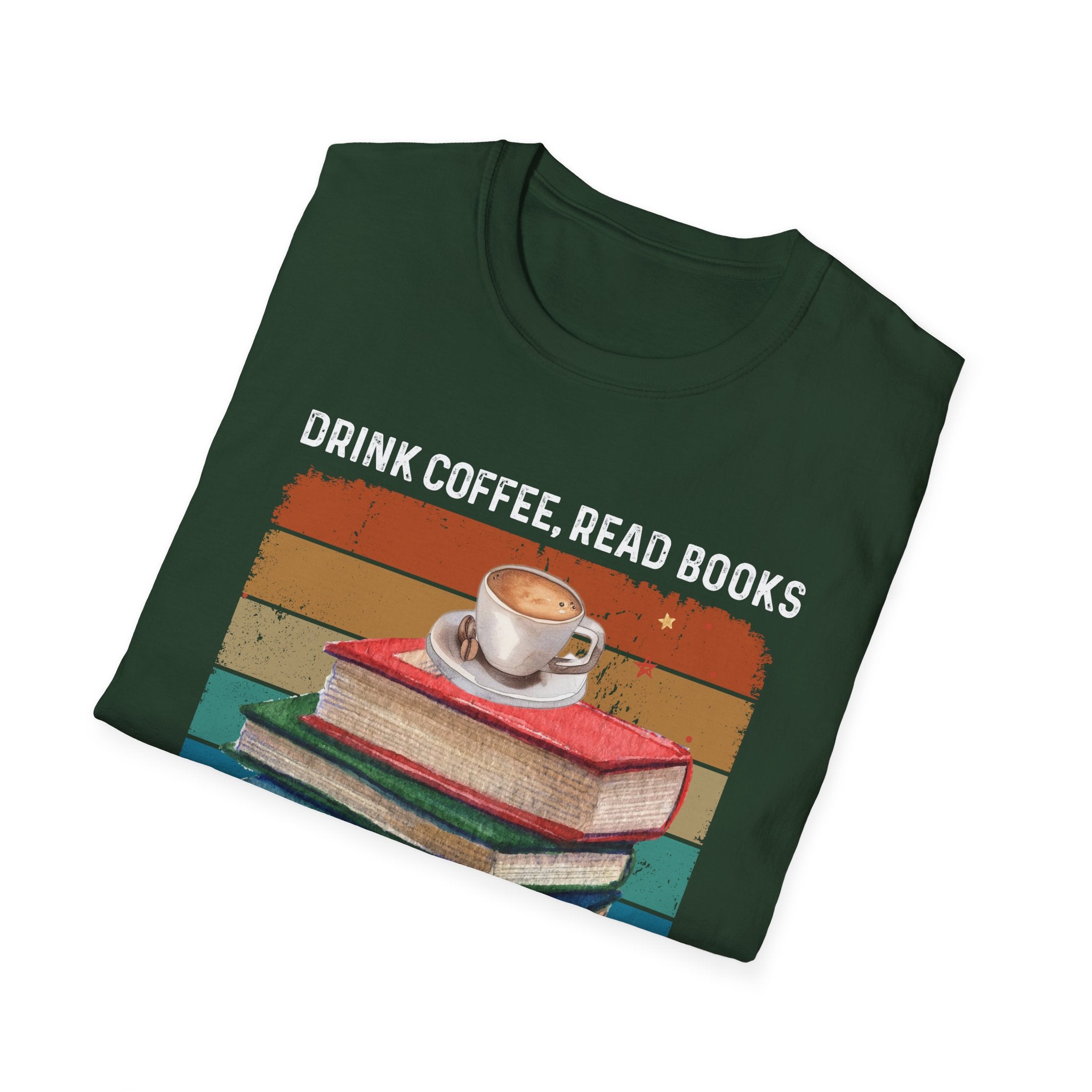 Drink Coffee Read Books Dismantle Systems T-Shirt