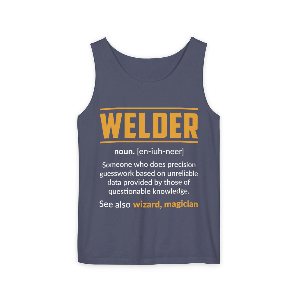Welder Definition Tank Top - Perfect for Tradespeople, Apparel Gift, Funny Work Wear, Welding Gift, Casual Summer Top
