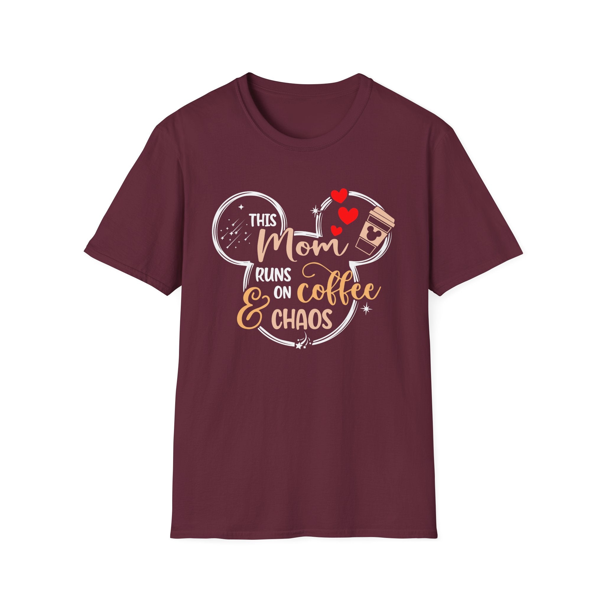 This Mom Runs on Coffee T-Shirt