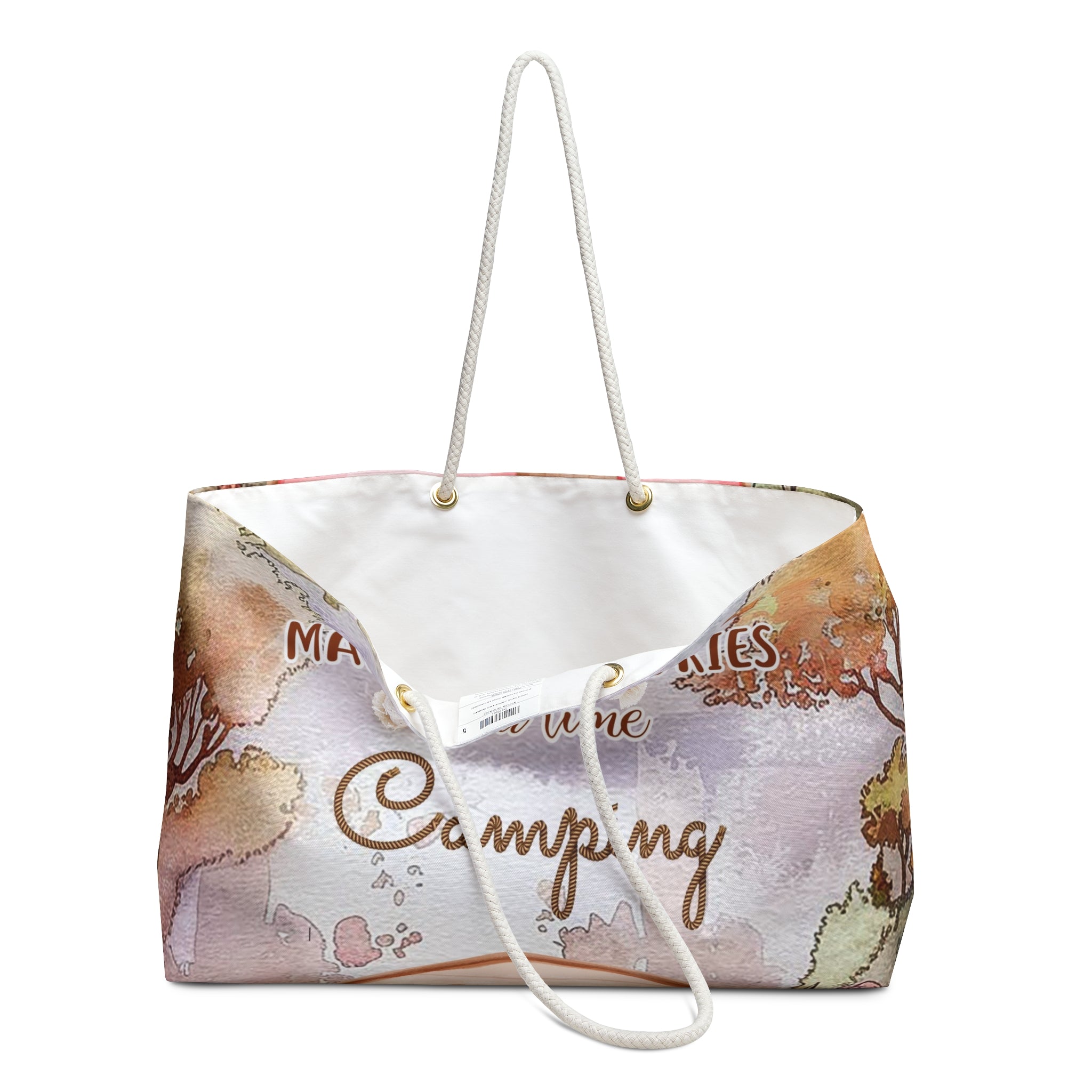 Adventurous Weekender Bag for Nature Lovers, Travel Tote, Camping Gear, Outdoor Escape Bag, Gift for Hikers, Memory-Making Bag