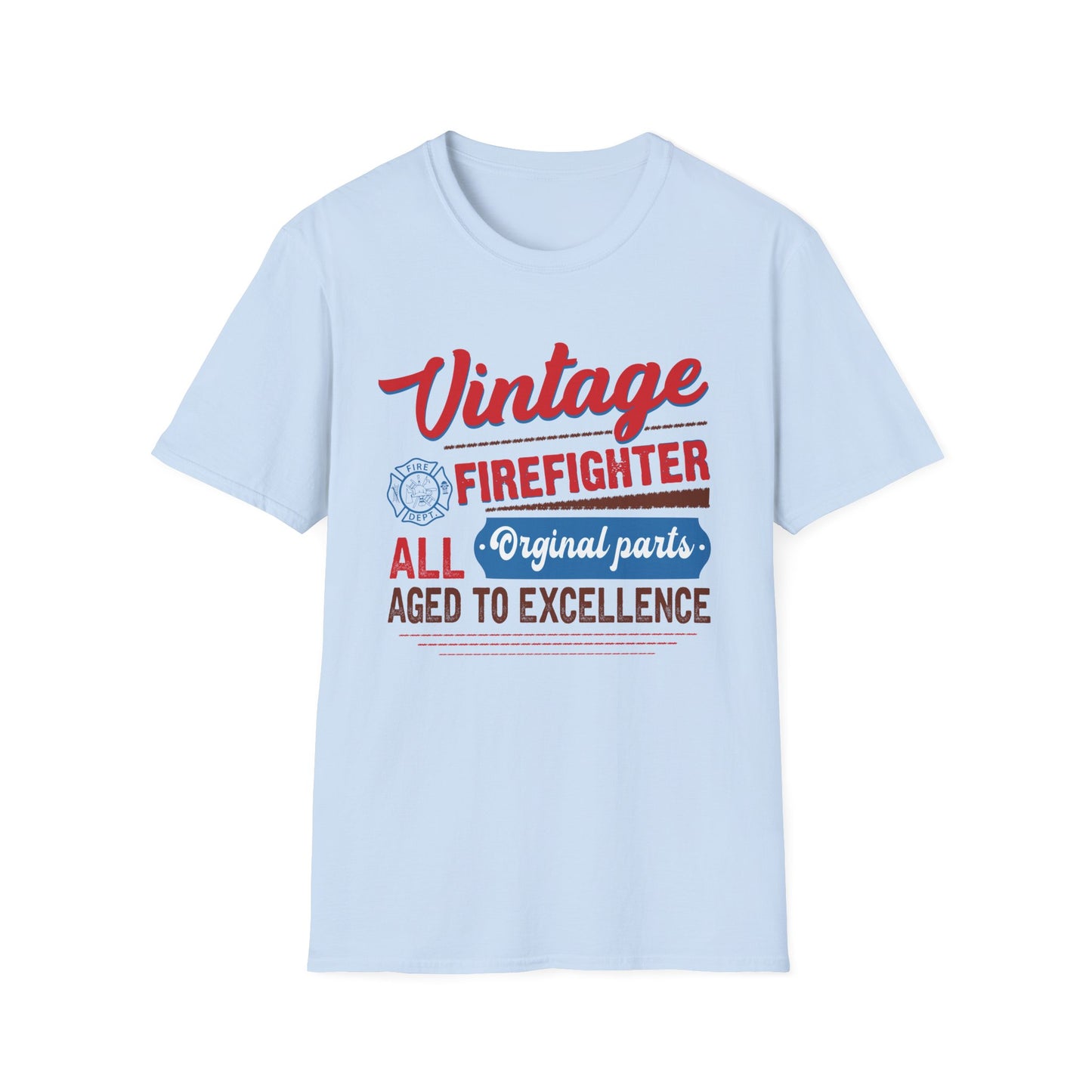 Vintage Firefighter Unisex T-Shirt