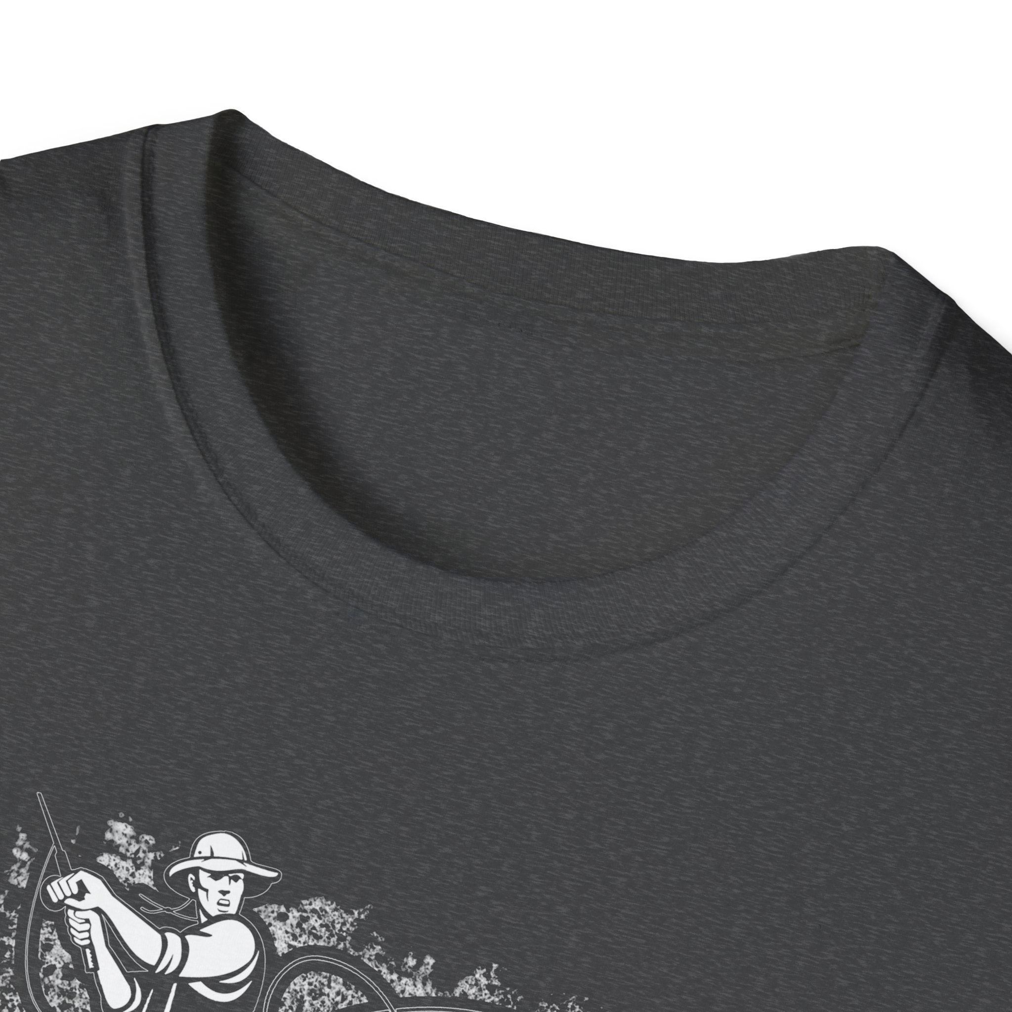 Funny Fishing Career Unisex Softstyle T-Shirt - Perfect for Outdoor Enthusiasts