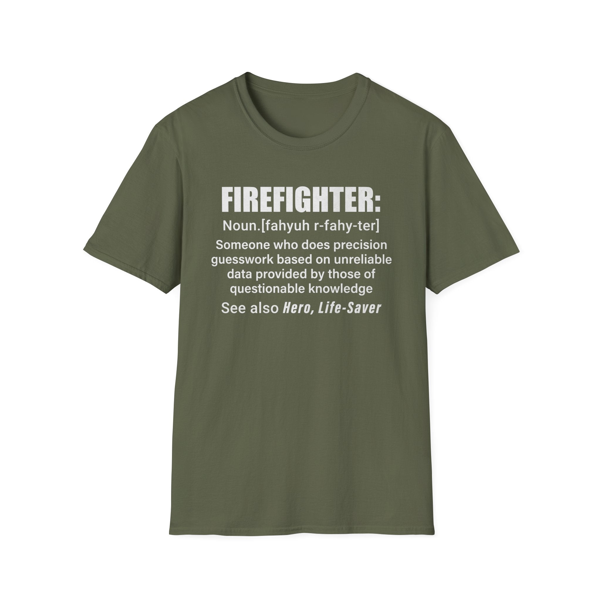 Definition Unisex Softstyle T-Shirt - Perfect Gift for Heroes,,,..