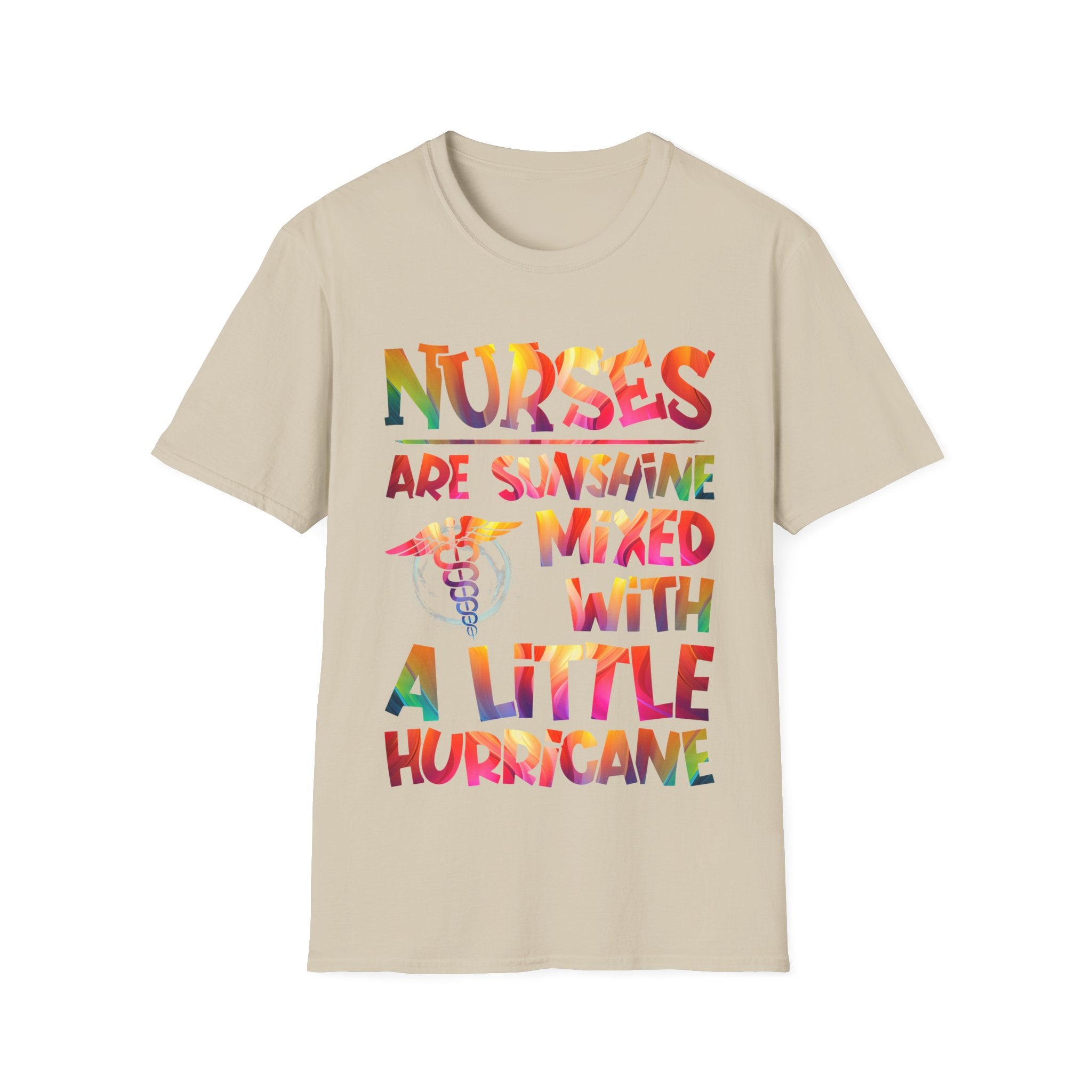 Nursing Sunshine Unisex T-Shirt - Colorful Nurse Appreciation Tee