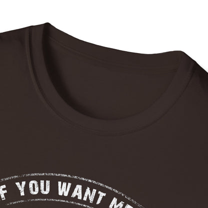 Fishing Enthusiast Unisex Softstyle T-Shirt - 'If You Want Me to Listen to You Talk About Fishing'