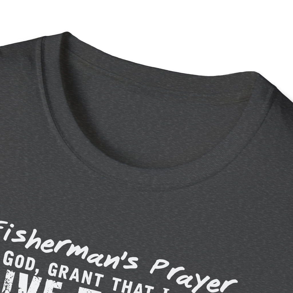 Fisherman's Prayer Unisex Softstyle T-Shirt - For Outdoor Lovers & Anglers